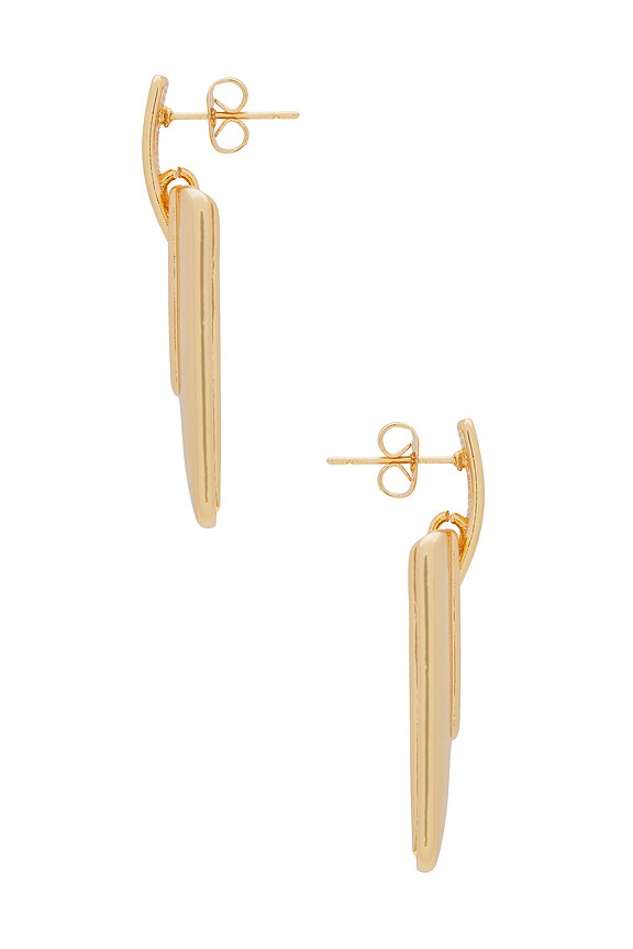 view 2 of 2 Anusha Earrings in Gold