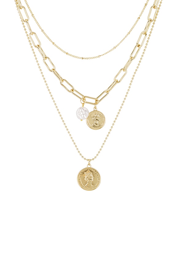 view 2 of 2 Serenity Necklace in Gold