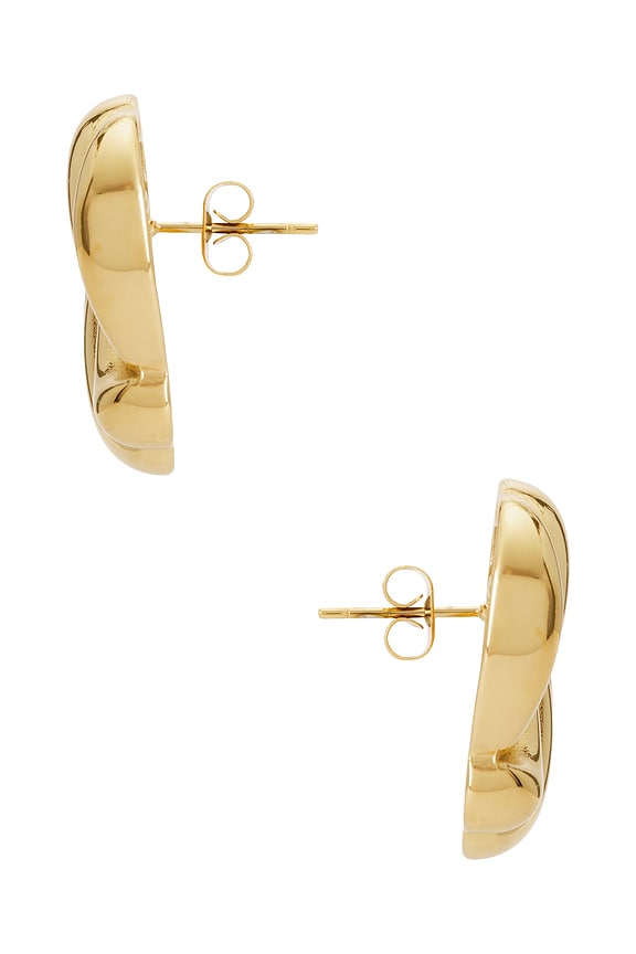 view 2 of 2 River Earrings in Gold