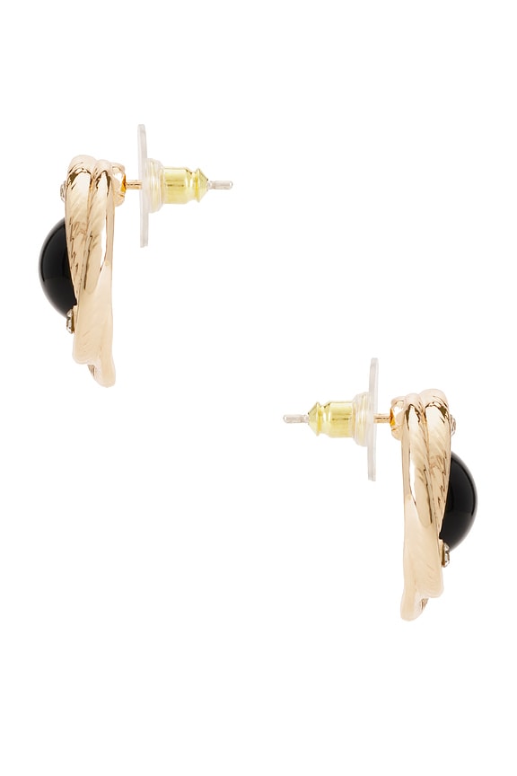 view 2 of 2 Ezra Stud Earrings in Gold