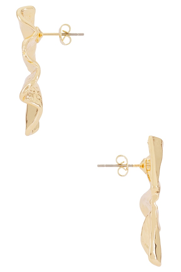 view 2 of 2 Luca Earrings in Gold