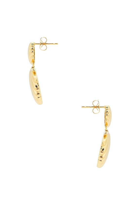 view 2 of 2 Palmer Earrings in Gold