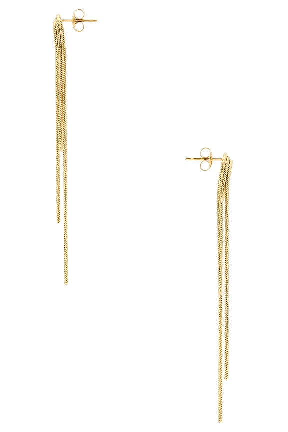 view 2 of 2 Fletcher Earrings in Gold