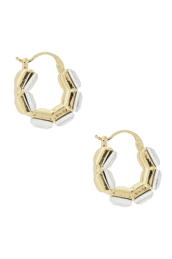 view 2 of 3 Beau Earrings in Gold