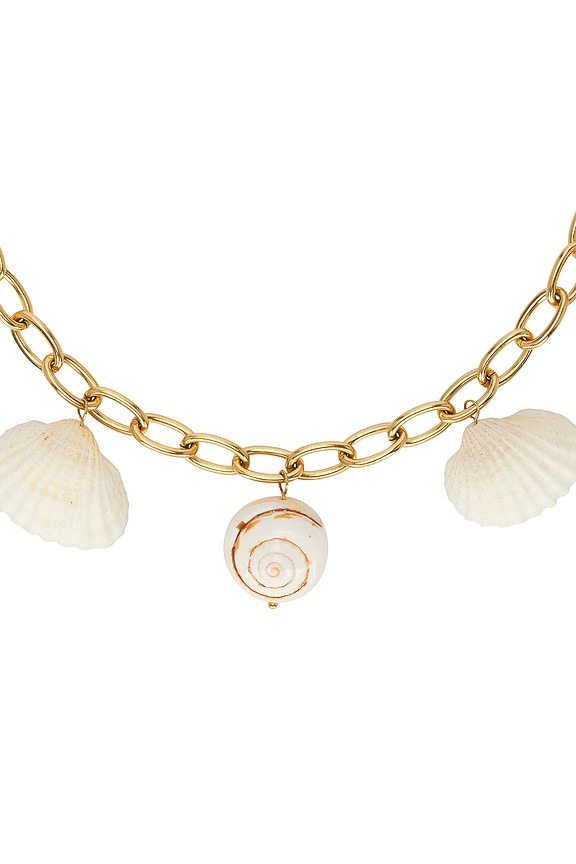 view 2 of 2 Coralie Necklace in Gold