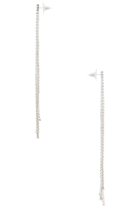 view 2 of 2 Jordana Drop Earrings in Silver