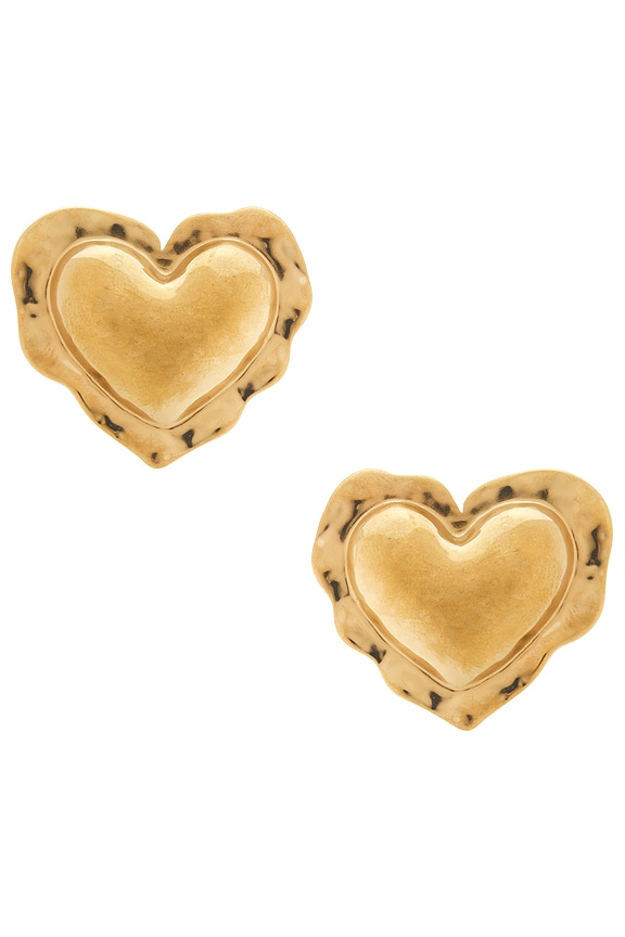 view 1 of 2 CLOUS D'OREILLES SAINTE in Gold