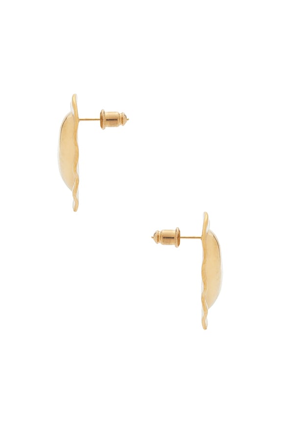 view 2 of 2 CLOUS D'OREILLES SAINTE in Gold