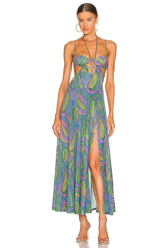 view 1 of 4 Swan Lake Midi Dress in Clover