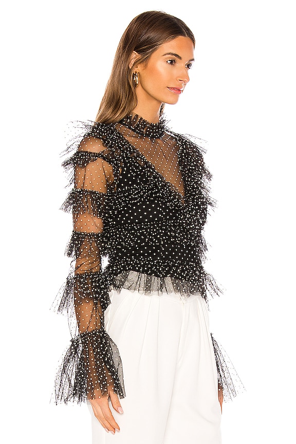 view 2 of 4 TOKYO SKIES 블라우스 in Black