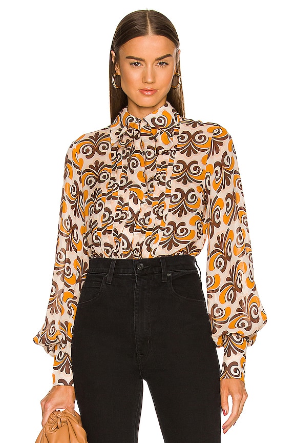 view 2 of 5 Wonderland Blouse in Tea Rose