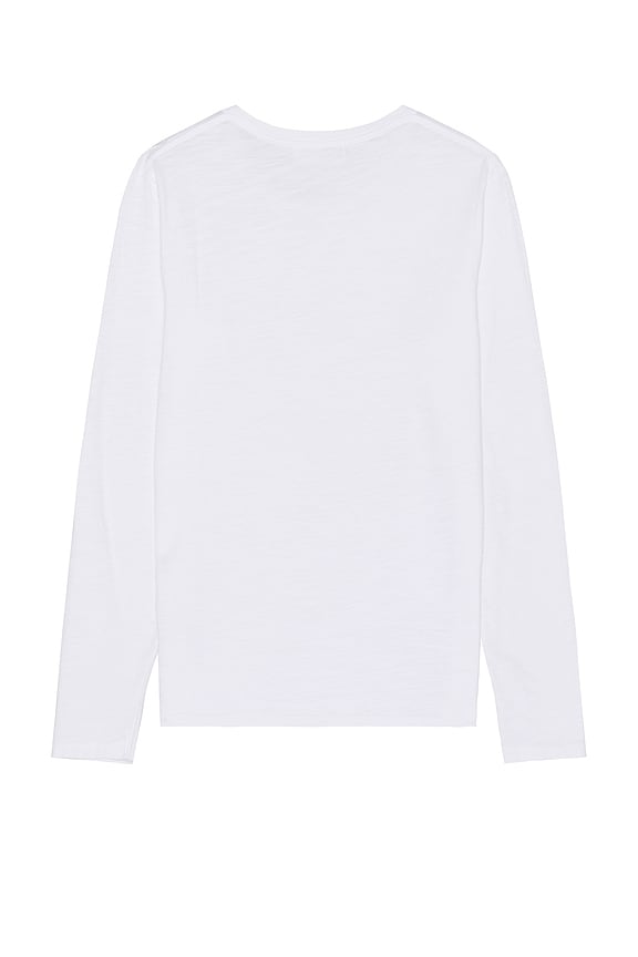 view 2 of 3 Bysapick Long Sleeve Tee in Blanc