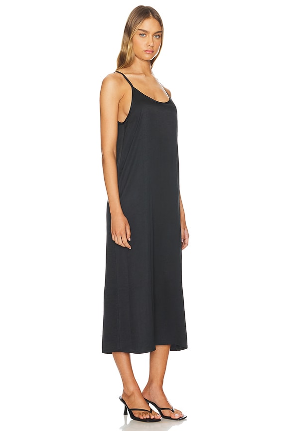 view 2 of 3 ROBE MI-LONGUE WIDLAND in Reglisse Liquorice