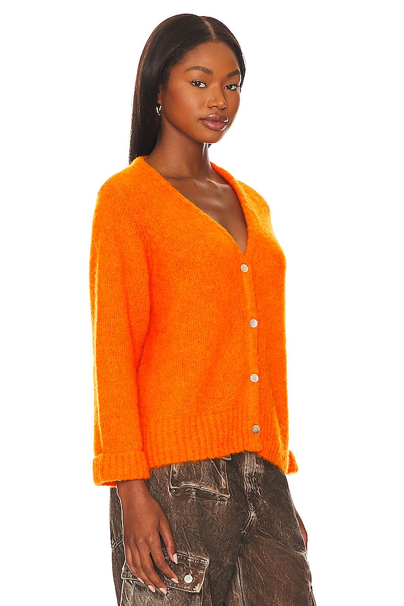 view 2 of 4 GILET EAST in Orange Fluo