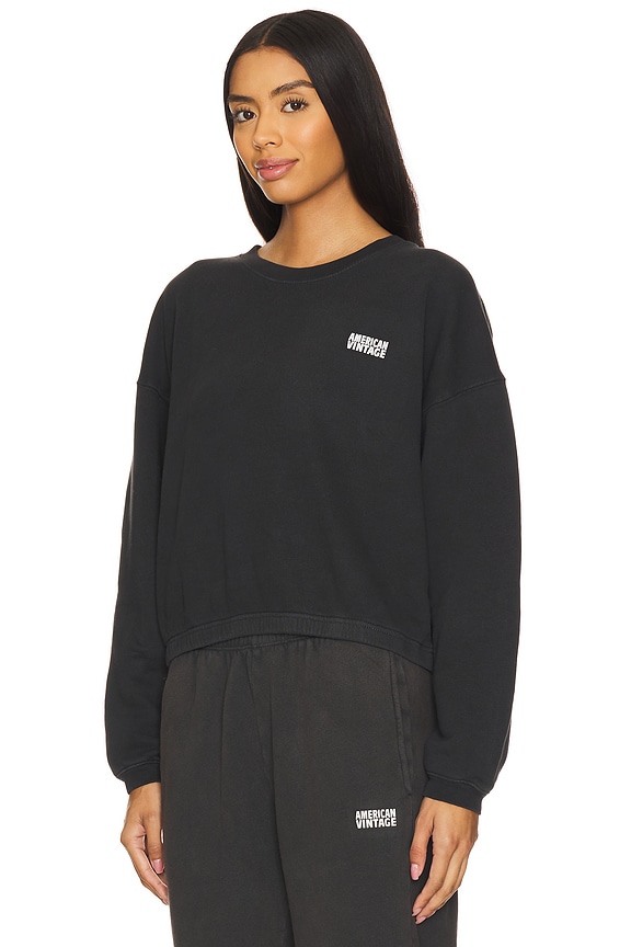 view 2 of 4 SUDADERA in Reglisse Vintage