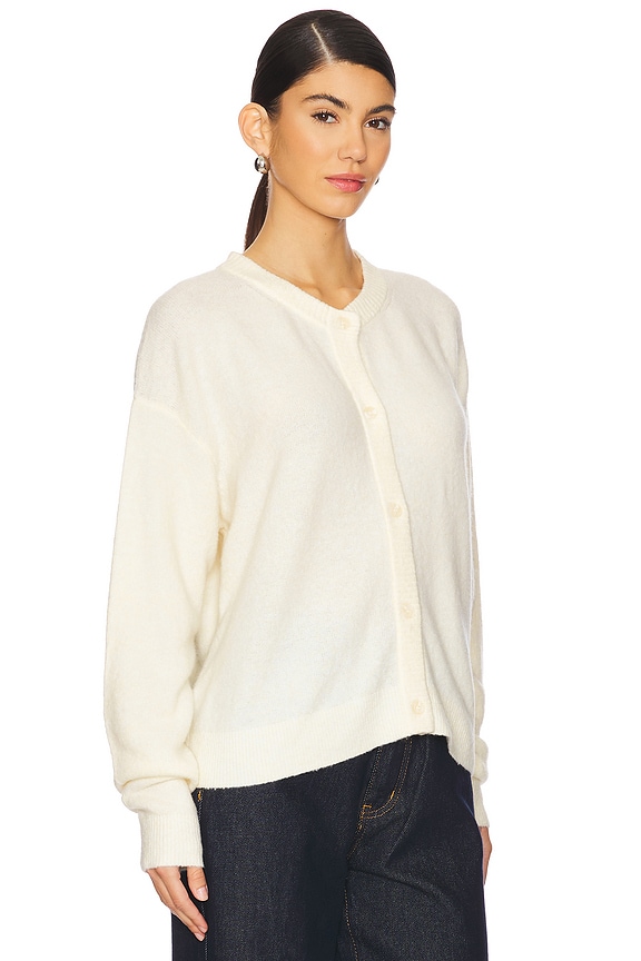 view 2 of 4 Damsville Cardigan in Pannacotta Chine