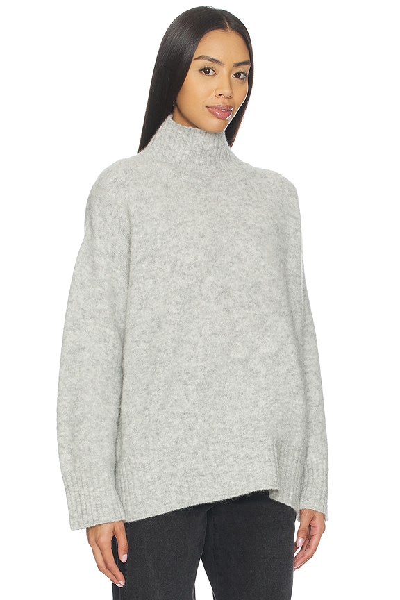 view 2 of 4 Vito Turtleneck Sweater in Gris Clair Chine