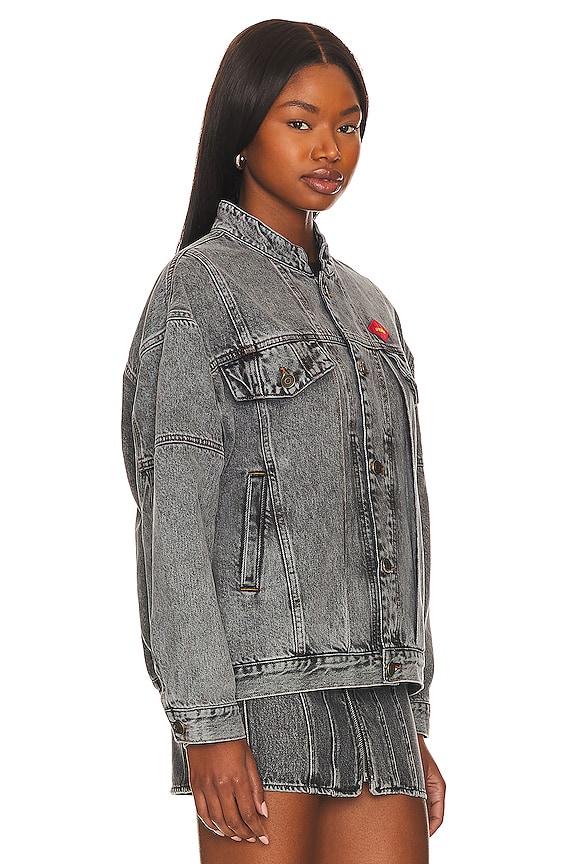 view 2 of 5 YOPDAY ジャケット in Salt & Pepper