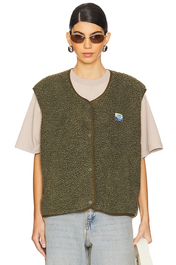 view 2 of 5 Hok Town Sherpa Vest in Varan Chine