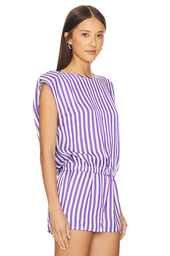 view 2 of 5 ТОП SHANING in Rayures Violettes