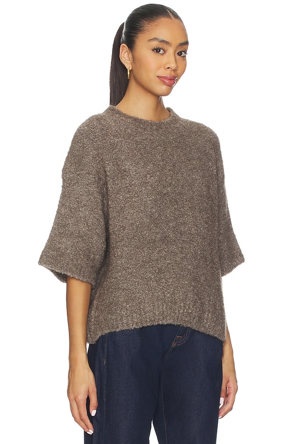 view 2 of 4 Zolly Top in Taupe Chine