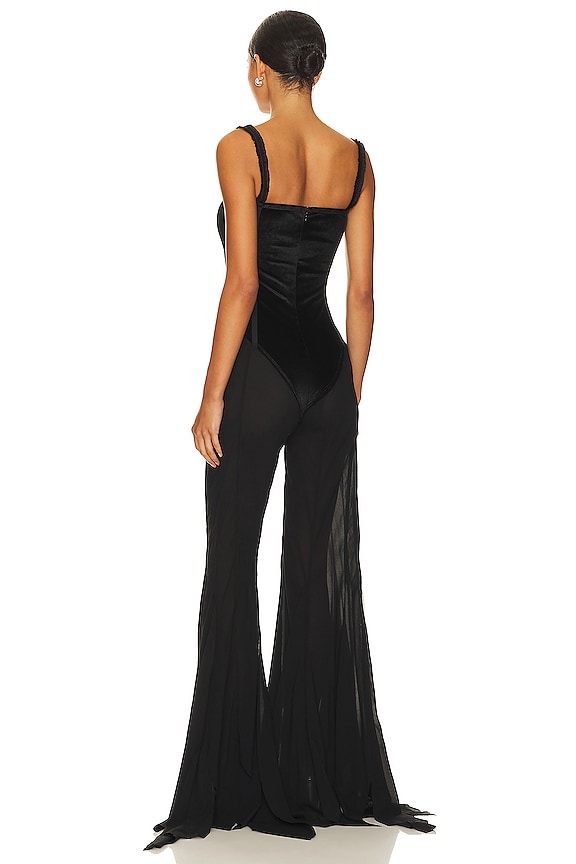 Desiree Smocked Printed Short Sleeve Jumpsuits main image 0