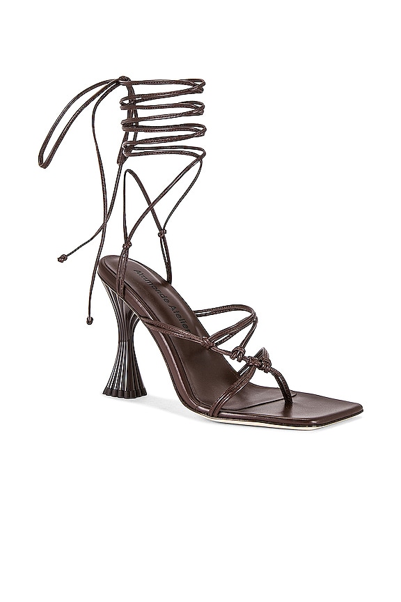 view 2 of 5 Kasia Sandal in Dark Oak