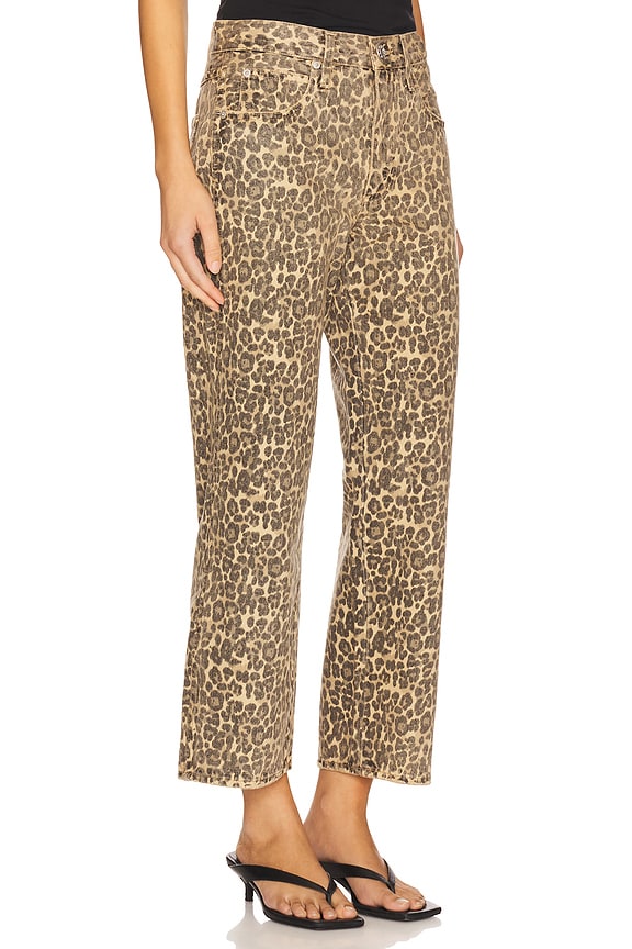 view 2 of 6 Billie Wide Leg Jeans in Leopard