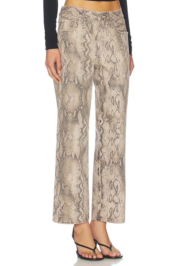 view 2 of 6 PIERNA RECTA BILLIE in Python Cloud Grey