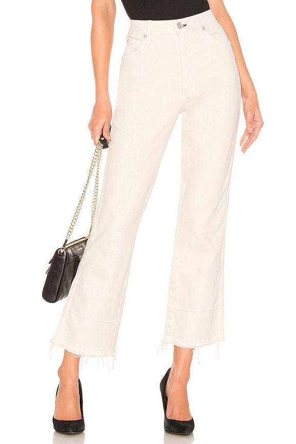 view 1 of 4 Bella Released Hem Jean in Vintage White