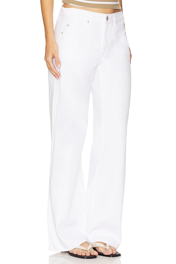 view 2 of 6 Regina Wide Leg in White