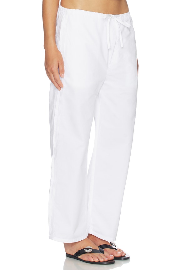 view 2 of 6 PANTALON LARGE SIMONE in White