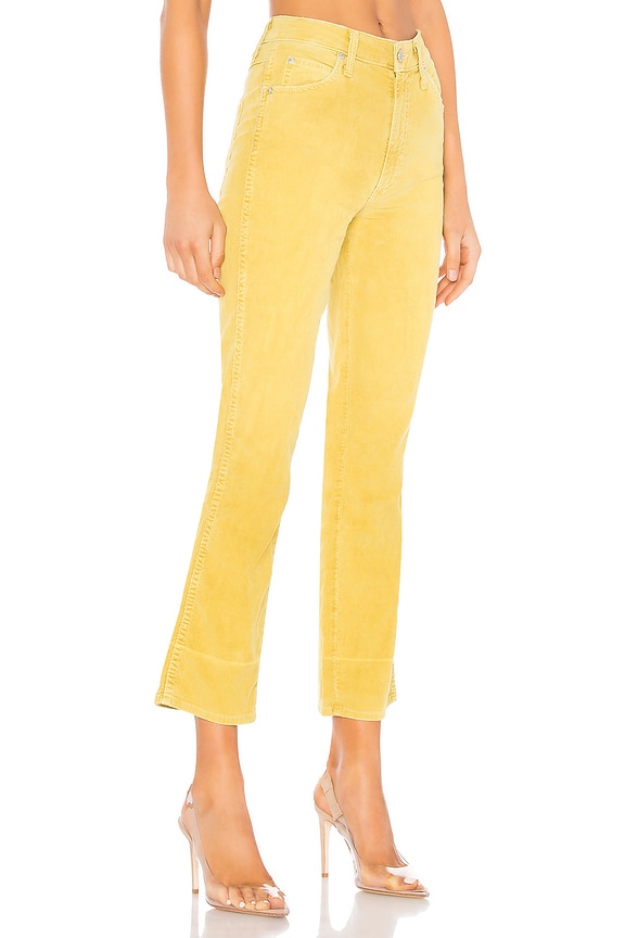 view 2 of 4 Bella High Rise Corduroy in Marigold