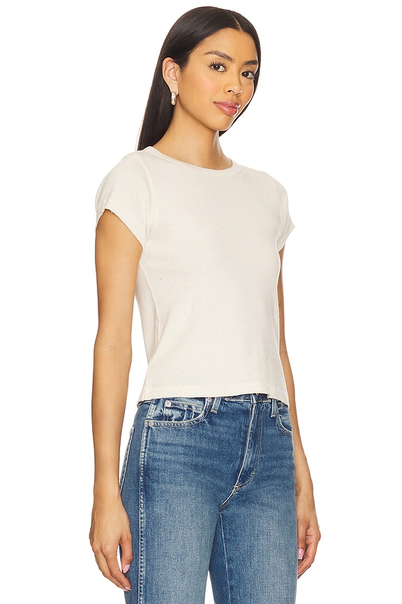 view 2 of 4 Baby Tee in Oatmeal Heather