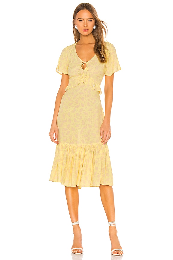 view 2 of 4 Scarlett Short Sleeve Midi Dress in Pina