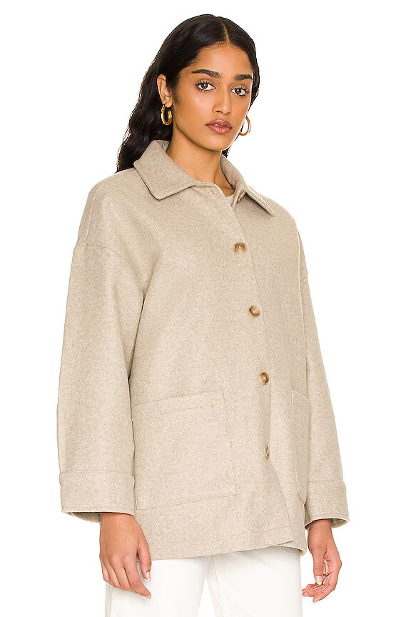 view 2 of 4 Rancho Woven Jacket in Natural