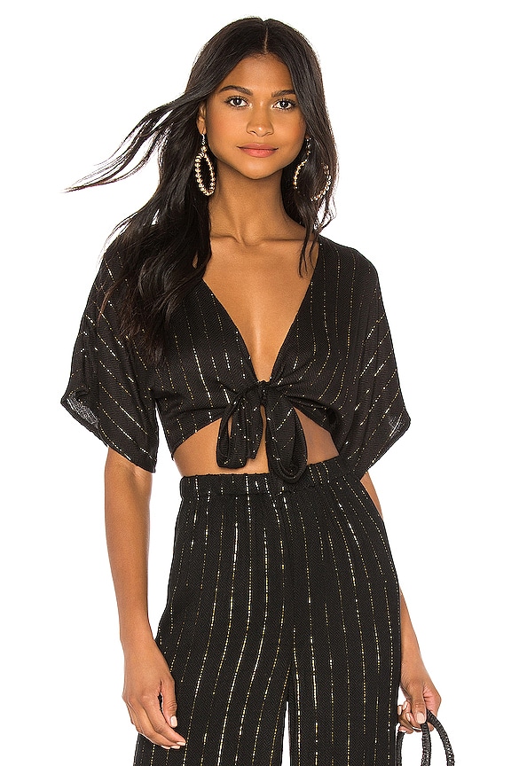 view 1 of 5 See You Around Crop Top in Black