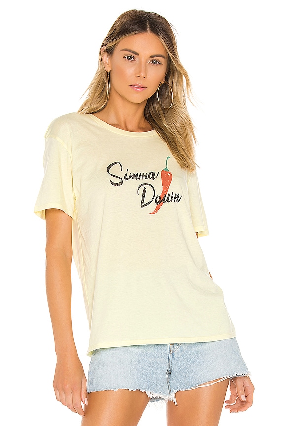 view 2 of 5 Simma Down Tee in Citron