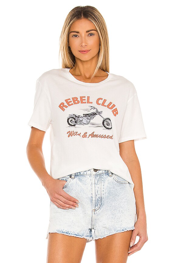 view 1 of 4 CAMISETA REBEL in Vintage White