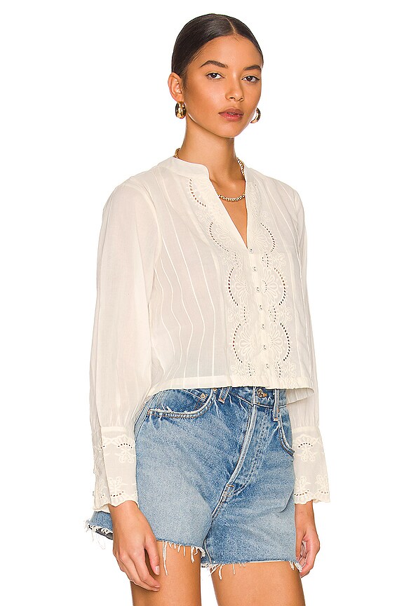 view 2 of 4 Cliff House Top in White