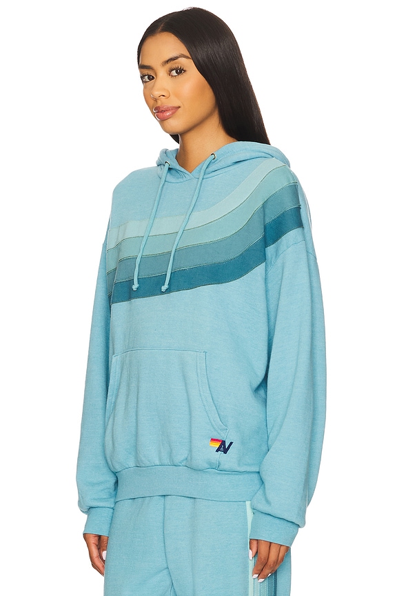 view 2 of 4 SUDADERA WAVE in Aquamarine & Aqua