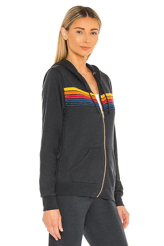 view 2 of 4 SUDADERA 5 STRIPE in Charcoal