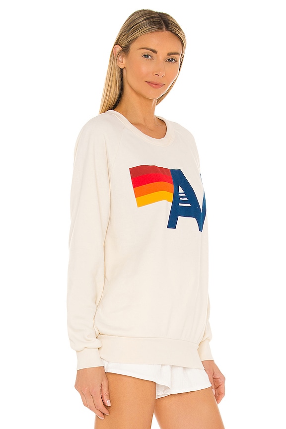 view 2 of 4 LOGO CREW 맨투맨셔츠 in Vintage White