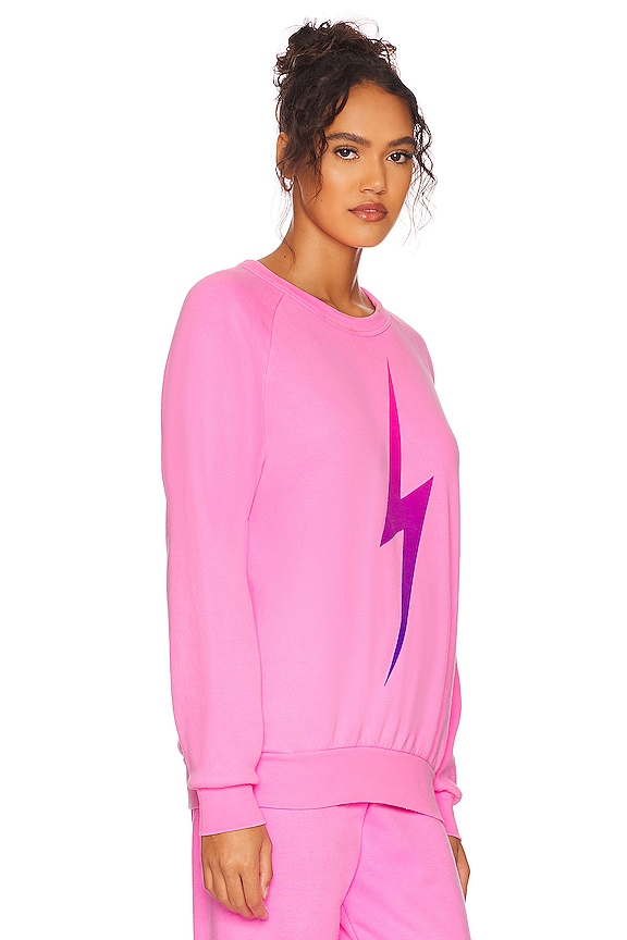 view 2 of 4 SUDADERA DEPORTIVA CUELLO REDONDO BOLT FADE in Electric Pink & Purple