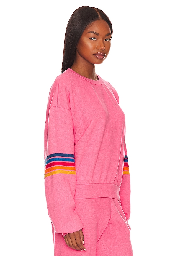 view 2 of 4 RAINBOW スウェットシャツ in Paris Pink