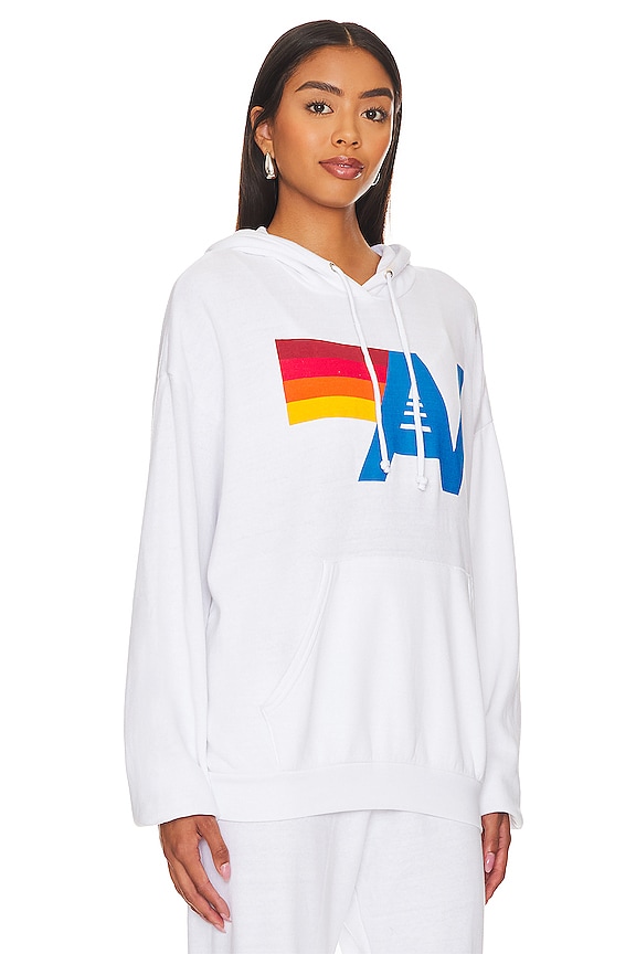 view 2 of 5 Logo Pullover Hoodie in White