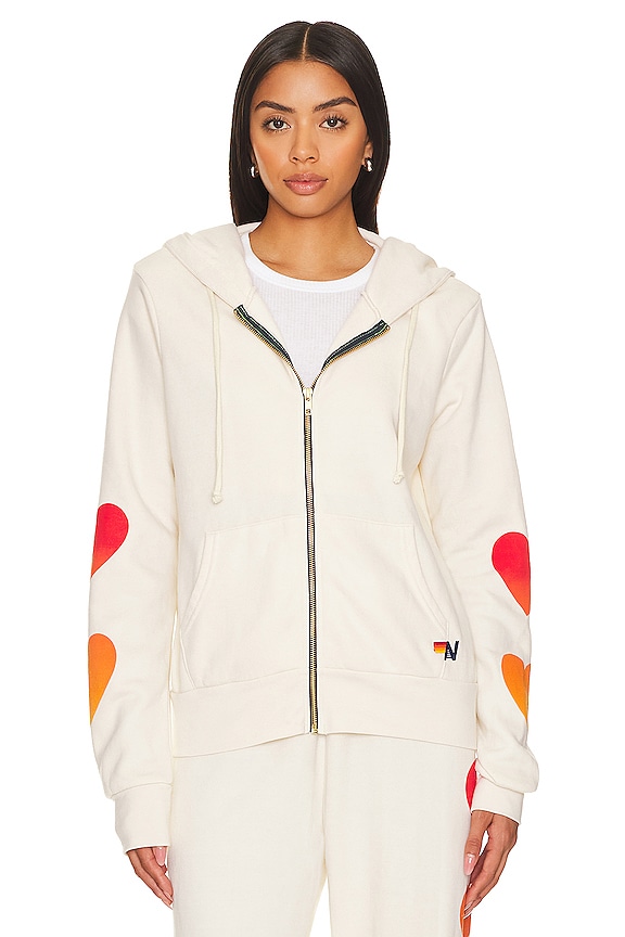 view 2 of 5 SUDADERA HEART FADE in Vintage White