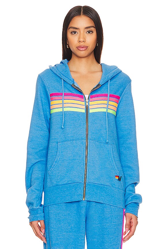 view 2 of 5 X Revolve 5 Stripe Hoodie in Ocean