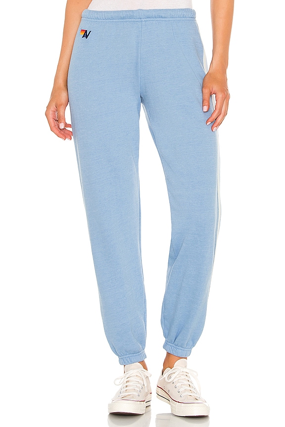 view 2 of 5 X REVOLVE 4 Stripe Sweatpant in Pale Blue