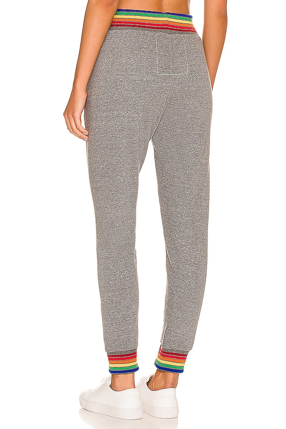view 2 of 4 Rainbow Rib Sweatpant in Heather Grey